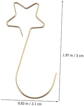 100pcs Christmas Ornament Hanger Hooks Bauble Hanging Hooks for Tree Decorations Easy to Install for Holiday and