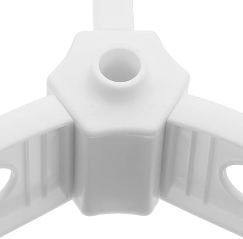 2pcs Christmas Tree Stand Plastic Base Holder 0.8cm Inner Diameter