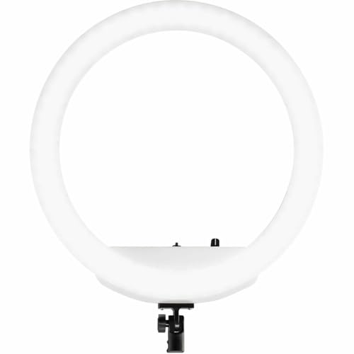 Westcott 18” Bi-Color LED Ring Light Kit with Batteries and Stand Professional Studio Continuous Lighting for Photography, Video Conferencing, Hair & Makeup Salons, Tattoo Studios, YouTube & TikTok