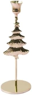 Stand Christmas Tree Metal Decor Piece, Gold S