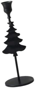Stand Christmas Tree Metal Decor Piece, Black S