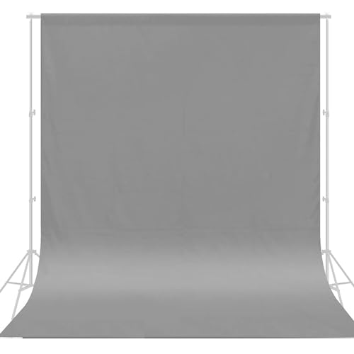 CPLIRIS 10x12ft Gray Backdrop Photography Grey Photo Shooting Background with Matt Surface for Protrait Photoshoot - color: Gray, size: 10x12ft