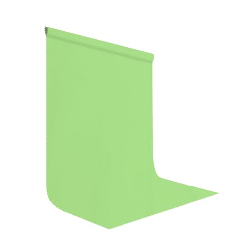 Light Green Backdrop for Photography 6x9ft Zoom Screen Meeting, Game Live Studio Shooting Props High Density Fabric - color: Light Green, size: 6X9ft