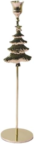 Stand Christmas Tree Metal Decor Piece, Gold L