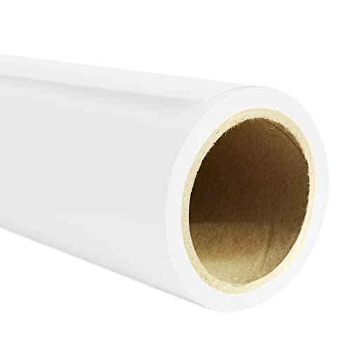 Seamless Photo Photography Backdrop Paper, Photo Background Paper Roll (Snow, 107”x19.5') - color: Snow, size: 107”x19.5'