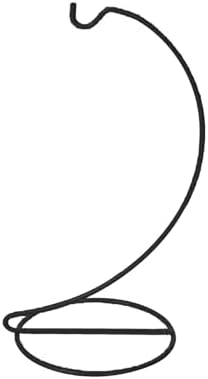 Iron Hook Sturdy Glass Ball Holder Christmas Plant Hanging Hooks Shaped Iron Bracket Ornament Stand Glass Collectors