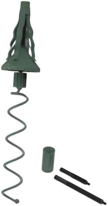 harayaa Xmas Holder Universal Twist on Adjustable Stabilizer Iron Support Rod Ornament Stand Suitable for Home Decor, Green