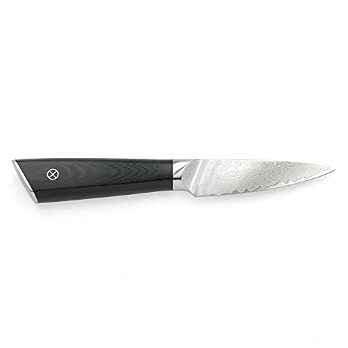 Mercer Culinary M13791 Premium Grade Super Steel, 3.5-Inch Paring Knife, G10 Handle - style: Paring Knife, G10 Handle 3.5 Inch