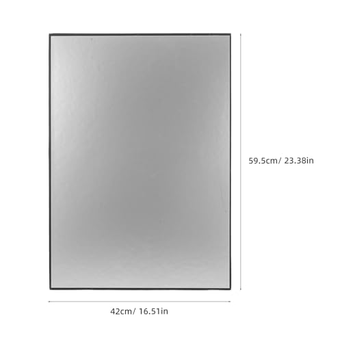 TEHAUX Portable Photography Reflector Board A3 Silver Reflective Fill Card Mini Photo Shoot Light Control Panel for Macro and Product Photography