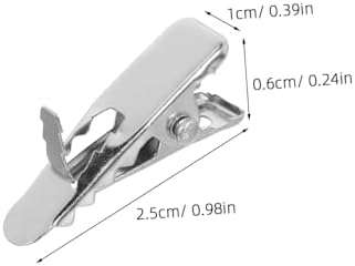 MAGICLULU 100pcs Alligator Clips for Christmas Tree Decorations Flower Clips for Wreaths and Ornaments Secure Grip for Festive Floral Arrangements