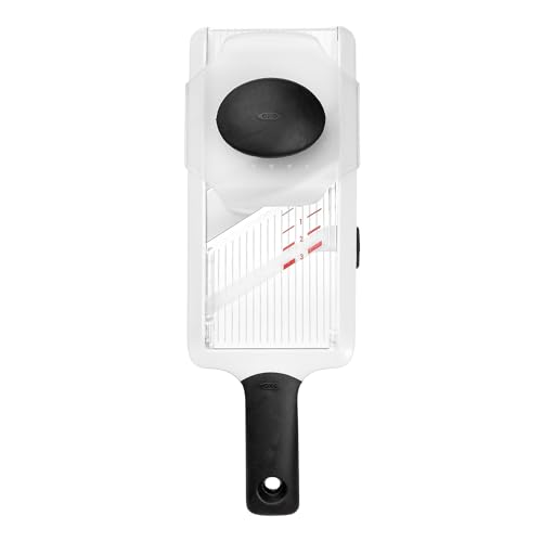 OXO Good Grips Handheld Mandoline Slicer for Kitchen, Adjustable Vegetable Slicer