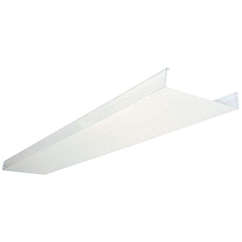 Lithonia Lighting 4 Foot Replacement Acrylic Diffuser Lens, Clear Prismatic Replacement Cover for 48-Inch SB Series Narrow Body Square Wraparound Ceiling Light Fixture for Shop Lights