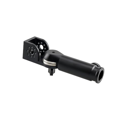 Alvins Multifunctional Tripod Mount Adapter with 3/8“ and 1/4” mounting Cube, 180 Adjustable, Suitable for Cameras, Monitors, Microphones and Video Wireless Transmission
