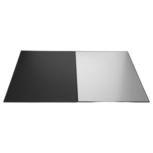 Kichvoe Photography Reflector Cardboard Board A3 Silver Mini Reflective Sheet Portable Light Bounce Panel for Photo Studio Food and Product Photography
