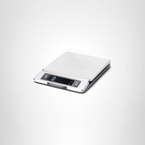 OXO Good Grips 11-Pound Stainless Steel Kitchen Scale with Pull-Out Display - Black