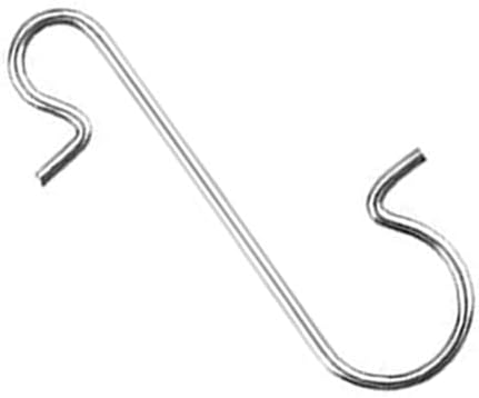 100pcs Christmas Tree Ornament Hooks Metal S-Shaped Hanging Hook Holder Christmas Ball Pendant New Year Party Decoration Christmas Tree Hooks