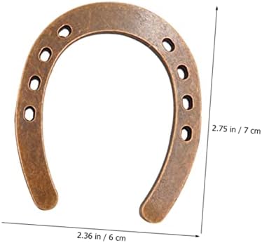 MAGICLULU 6pcs Horseshoe Hanging Decor Pendant Vintage Ornament for and Party Decorations Horseshoe Sculptures for Rustic Wedding and Favors