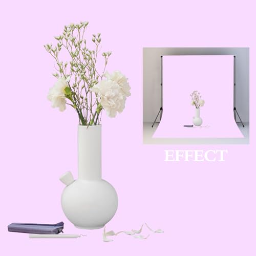 Light Purple Photo Backdrop for Photoshoot 6x9ft, Zoom Meeting Photography Backdrop Studio Shooting Props - color: Light purple, size: 6X9ft