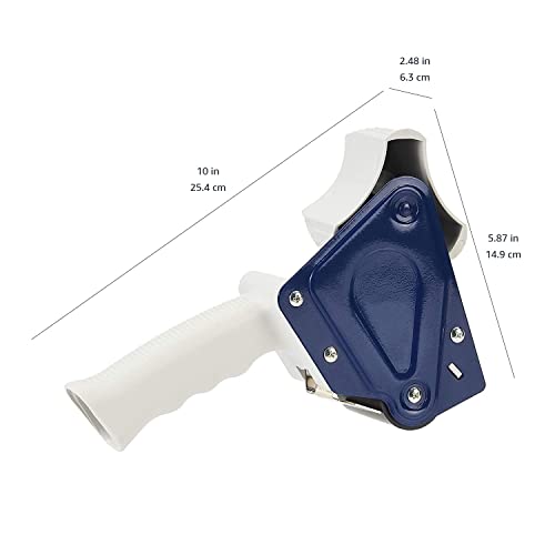 Amazon Basics Packaging Tape Dispenser Gun, Easy-to-Use, Side Load Design, Well Built, for 1.88-Inch Wide Packing Tape