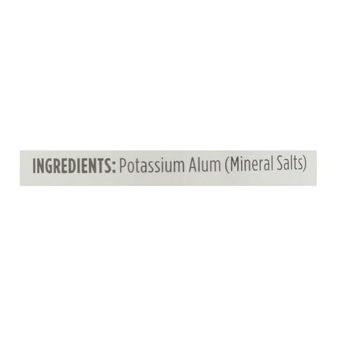 Crystal Mineral Deodorant Stick, Unscented 4.25 oz (Pack of 12)