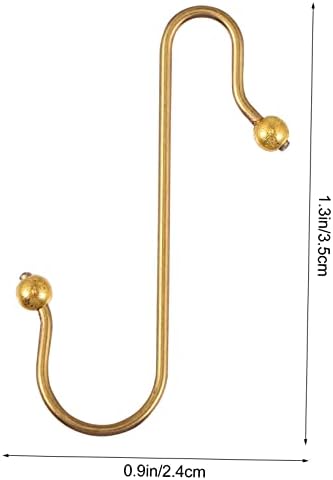 BESTOYARD 100 Pcs Hook up Christmas Tree Hooks Ornament Hangers Hooks Christmas Tree Hangers Mini Ornament Hooks Xmas Hanging Hook S Ornament Hanger Bauble Hooks Gadgets Iron Ordinary