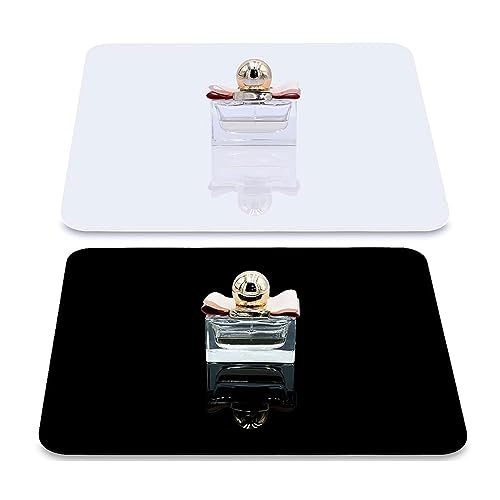 PULUZ 8"x8"/ 20x20cm Acrylic Reflective Display Background Board for Photography Backdrop Display Board for Small Product Table Top Photography Shooting - size: 8 x 8 inch