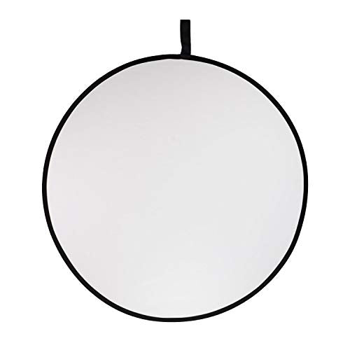 Rogue 2-in-1 Collapsible Reflector - Super Soft Silver / Natural White 43” - size: 43 inch