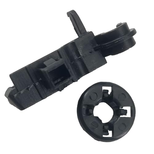 DEVMO 2pcs Hood Support Prop Rod Holder Clips-Grommet 53452-02060 90480-15034 Compatible with Corolla 4Runner Camry C-HR Sienna Tacoma Tundra