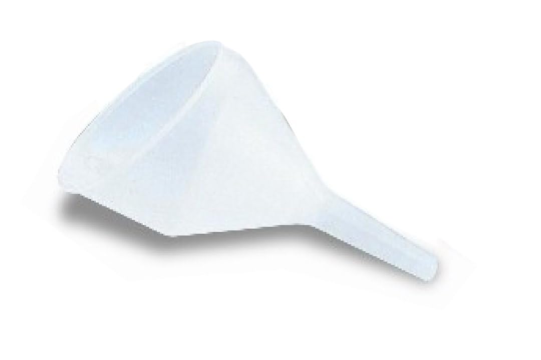 WirthCo 90080 Funnel King White Polyethylene Extra Heavy Duty Side Fill Funnel - 120 oz. Capacity