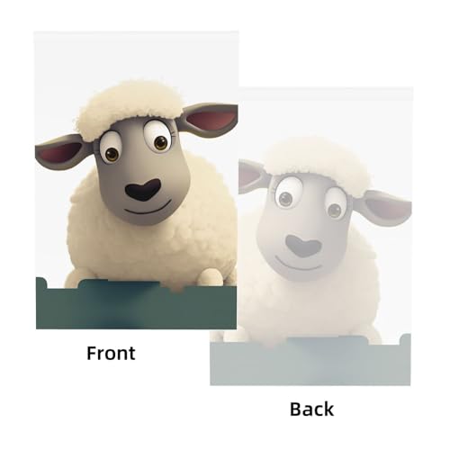 Sheep Backdrop Background for Photography 5x7ft Photobooth Professional Photo Backdrop Curtains Video Photography Studio Photo Backgrounds Banner Booth Background Screen Parties - color: Sheep