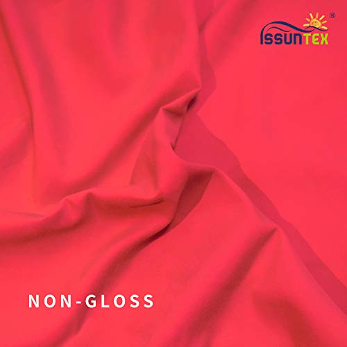 ISSUNTEX 6X9 ft Background Muslin Backdrop, Photo Studio, Collapsible High Density Screen for Video Photography and Television-Red - color: Red, size: 6X9 ft
