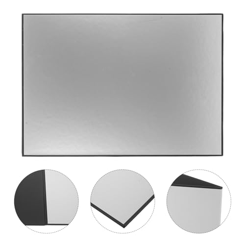 HOMSFOU A3 Silver Photography Reflector Board, Small Tabletop Photo Reflector Cardstock for Studio Lighting and Still Life Shoot, Camera Lighting Accessory for Natural Light Bounce
