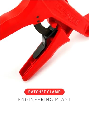 Ratchet Spring clamp DIY Woodworking Tools 1Pcs 8 9 10inches Plastic Nylon Clamps Photo Background Strong Fixing Clip(9inch) - size: 9inch