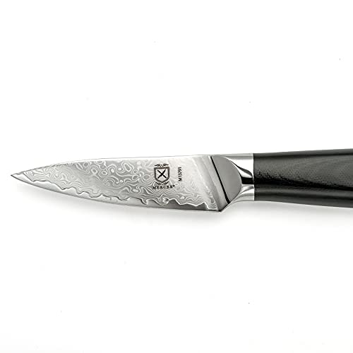 Mercer Culinary M13791 Premium Grade Super Steel, 3.5-Inch Paring Knife, G10 Handle - style: Paring Knife, G10 Handle 3.5 Inch