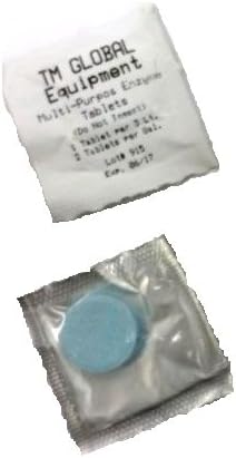 64 Tablets Ultrasonic Enzymatic Tablets 3 in 1, Ultrasonic Cleaner, Evacuation Cleaner, Tools Pre-Soak enzyme Tablets