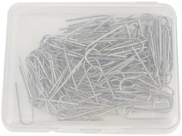 FABULETTA High Temperature Nichrome Wire U-Shaped Hooks 21 Gauge Ceramic Kiln Hanger for Jewelry Pendants Ornaments Glass Art 50PCS(200pcs)