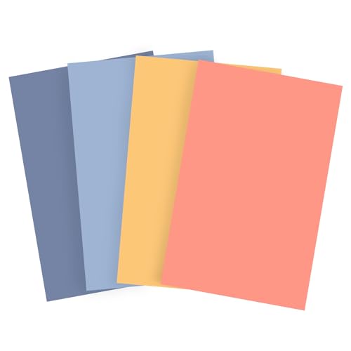 Bessie Bakes Garden Gala Solid Color Roll-Up 2 Feet x 3 Feet Photography Backdrops 4 Pack - color: Blue Thistle, Peony, Chantrelle, Larkspur