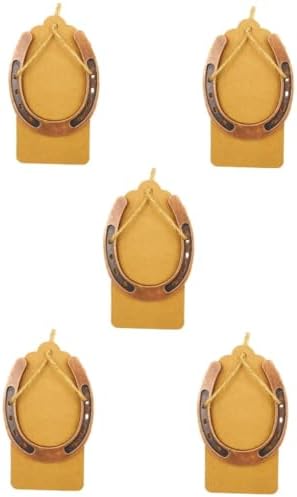 MAGICLULU 10pcs Vintage Horseshoe Pendant Hanging Decor for Home Office Restaurant More Charming Horseshoe Shaped Sculpture Ornament for Decoration