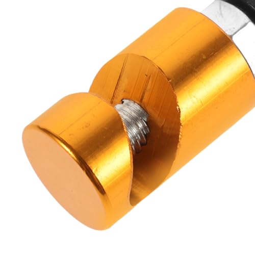 Universal Car Hood Lift Rod Holder Clamp, Hydraulic Hood Support Strut Prop, Anti-slip Gold Automotive Lift Support Tool for Engine Cover and Trunk Maintenance
