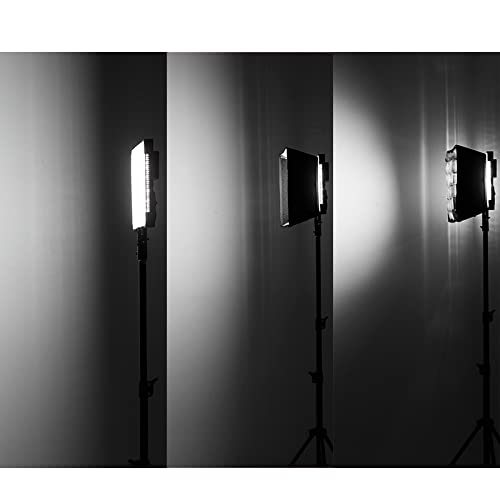 AMBITFUL LED Video Light Diffuser Honeycomb Grid Softbox Panel Light Softbox + Honeycomb Grid for LED Panel Light (35.5X 29.5cm/14''x11.6'')