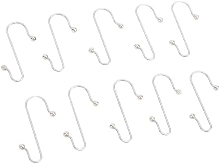 100pcs Stainless Steel S Shape Christmas Tree Hooks for Ornaments ?€? Rust