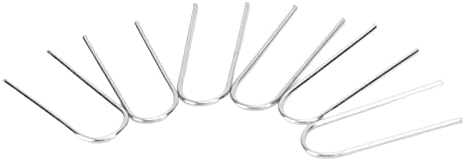 100Pcs High Temperature Jump Jewelry Hanger Hooks UHook Ornament Accessories for Nichrome Tools Uniform Size Ceramic Mini Decor Ornament Hooks