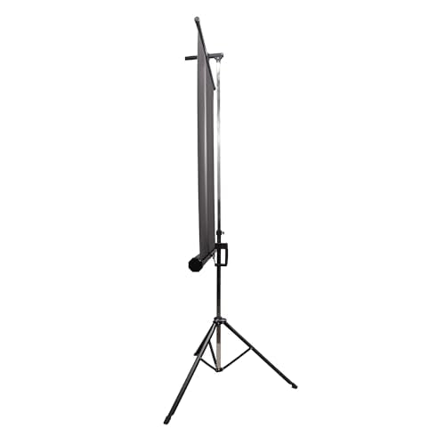 Retractable White Photo ID Backdrop for Passport Photos (Free Standing) - size: 96" W x 120" H