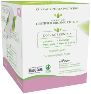 Organyc 100% Certified Organic Cotton Inside and Out Folded Panty Liner, Ultra Thin, Light Flow, 24 Count