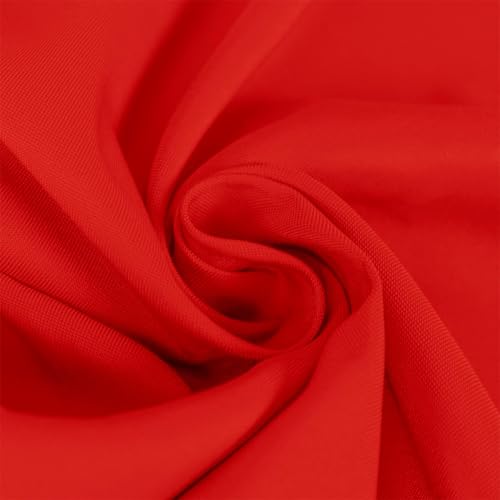 Trlyc Red Background Backdrop - 5x7 FT, Polyester, Valentine's Day, Christmas - color: Red, size: 5x7FT