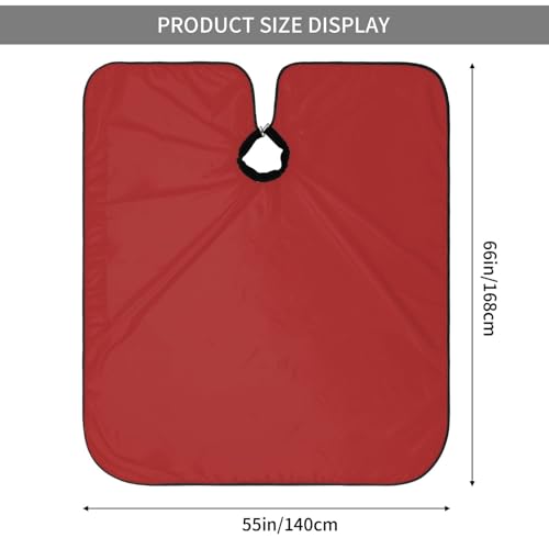 Custom Barber Cape Unisex Salon Hair Cutting Capes Add Your Image Logo Haircut Kit Personalized Stylist Tool - color: Brown