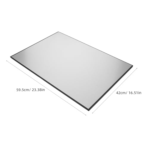 TEHAUX Portable Photography Reflector Board A3 Silver Reflective Fill Card Mini Photo Shoot Light Control Panel for Macro and Product Photography