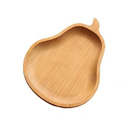 Japanese Style Wooden Snack Tray Natural Beech Wood Dessert Plate for Snacks Fruits and Photography Props Safe Odorless and Kitchen Accessory