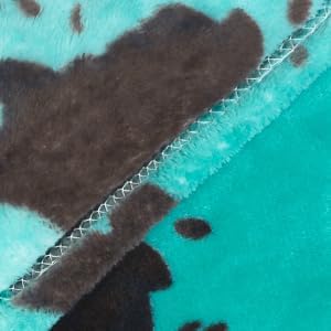 Fleece Throw Blanket for Bed - Teal Turquoise Blue Soft Fuzzy Blankets, Lightweight Cyan House Decorations for Living Room Home Decor Birthday Gifts for Women Men Girls Boys