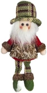 Christmas Curtain Hooks, Snowman Old Man Elk Window Ornament